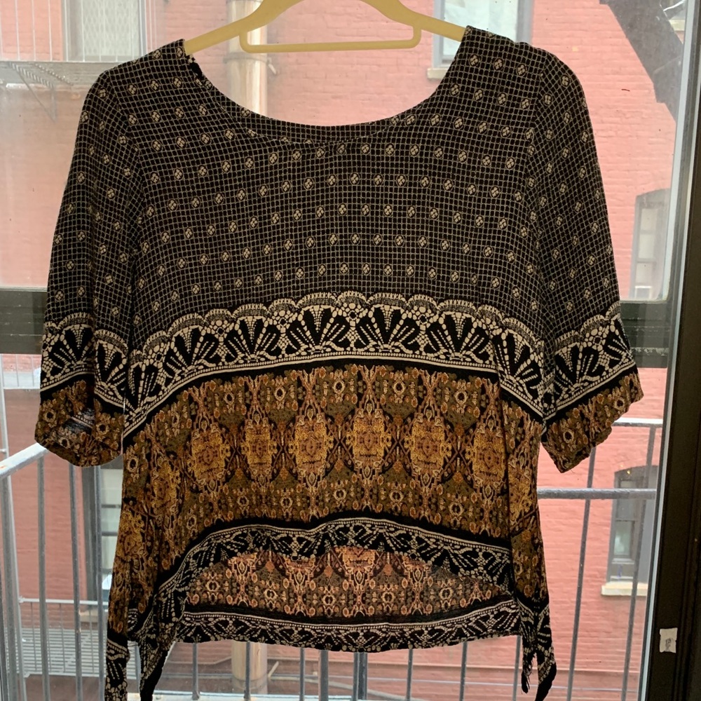 Boho Tribal Flowy Top